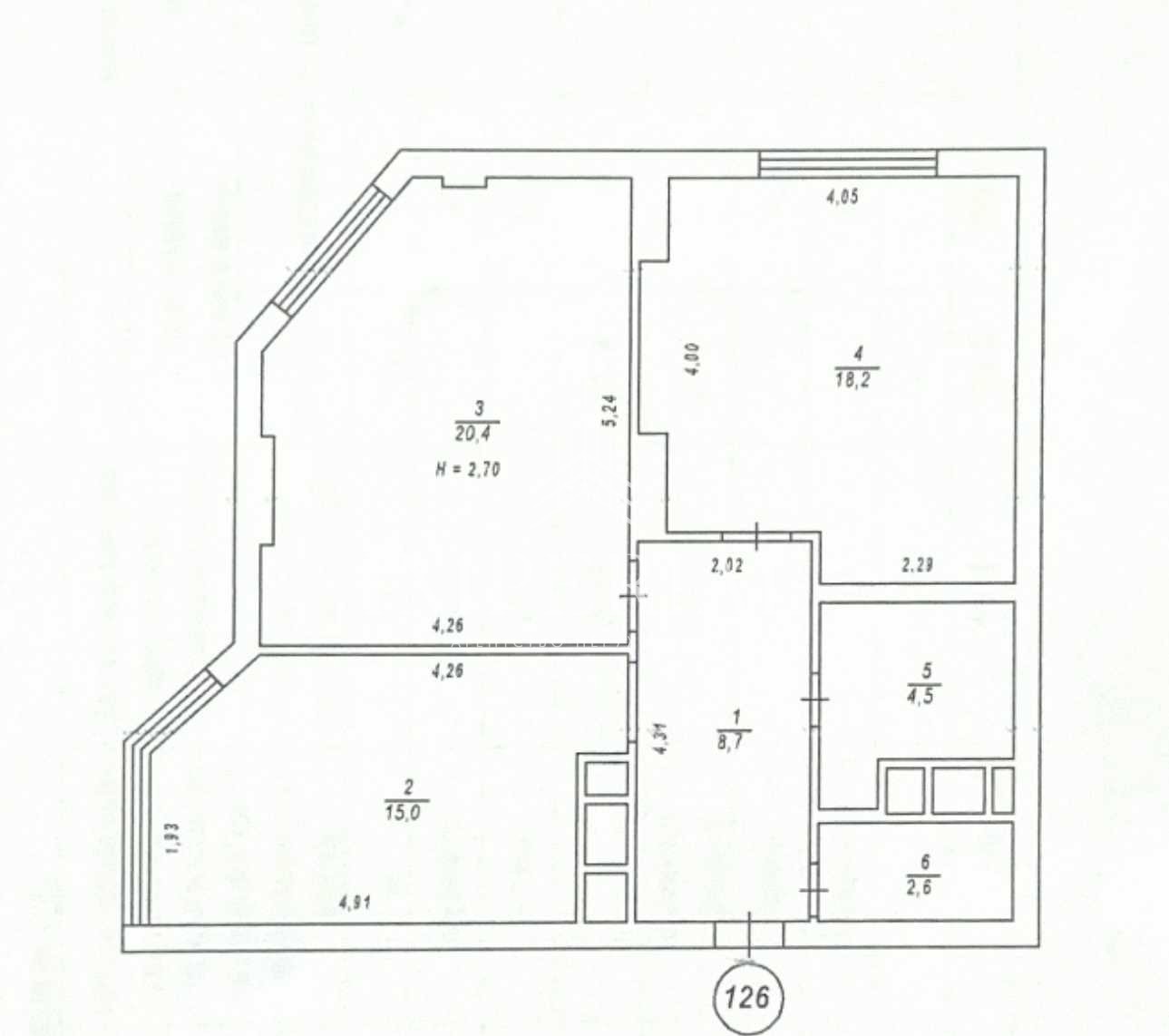 2-кімнатна квартира