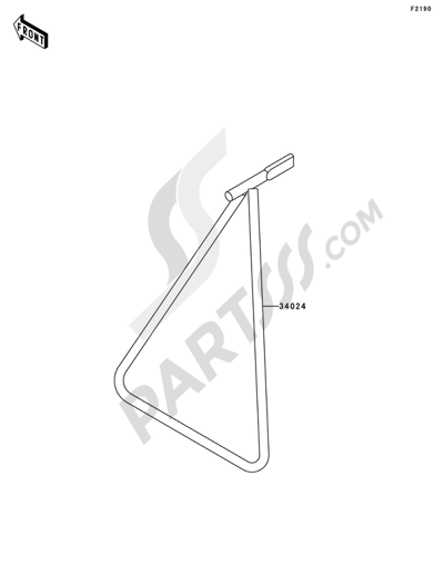 Kawasaki KX125 2008 Stand(s)