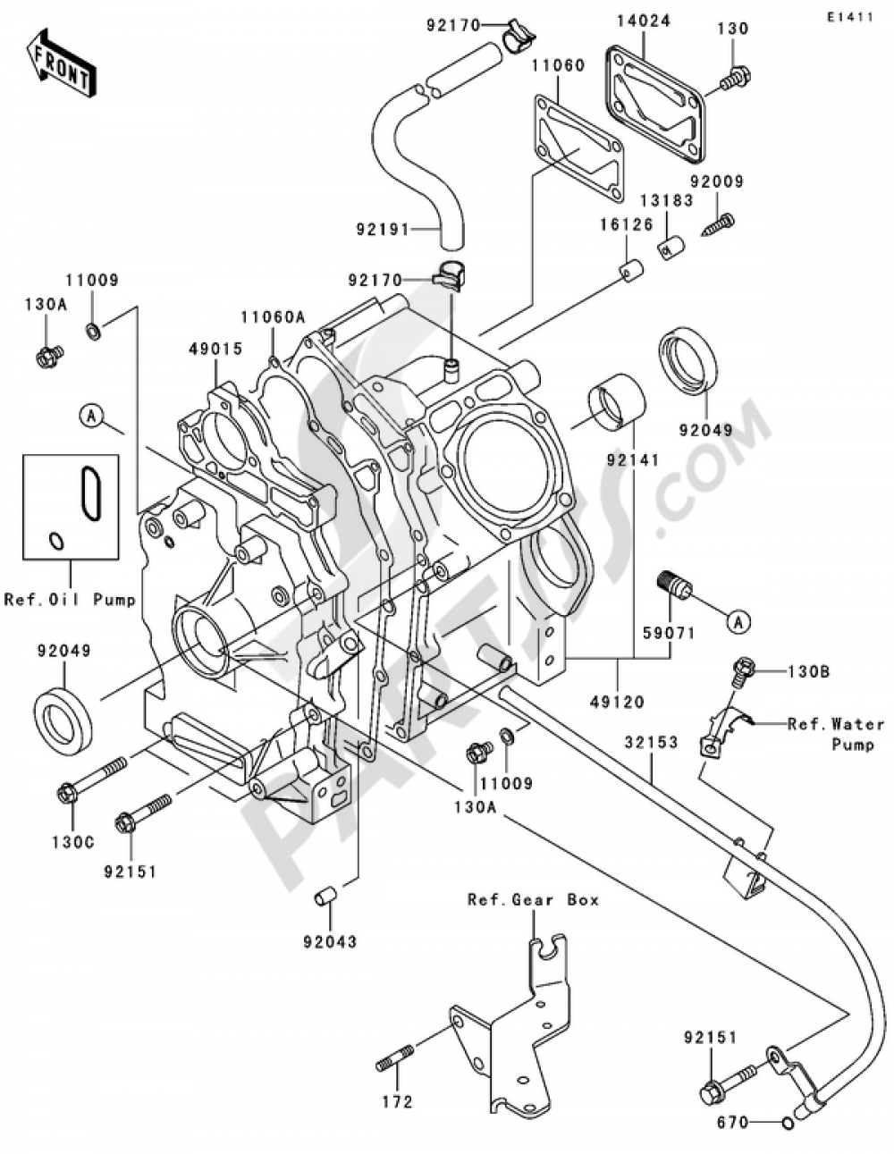 Kawasaki Mule 3010 Parts Diagram