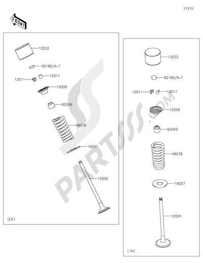 Ignition Switch Kawasaki NINJA 300 ABS 2015
