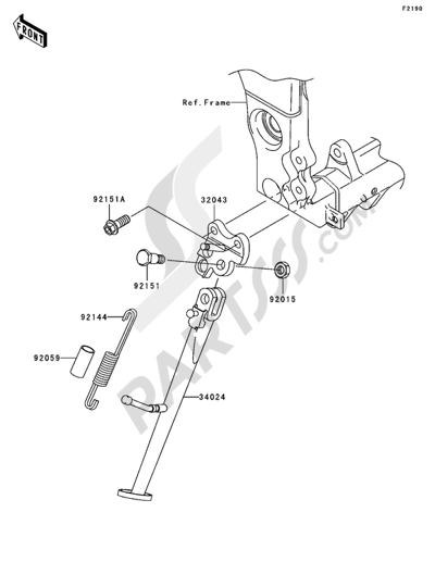 オイルクーラー Kawasaki NINJA ZX-10R 2005