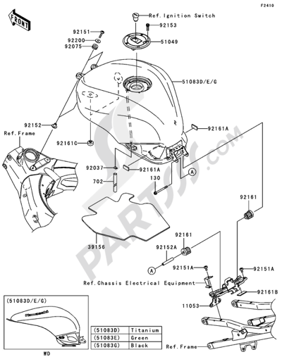 なかし 09-12 Kawasaki Ninja ZX6R Clutch Basket With Plates Incomplete