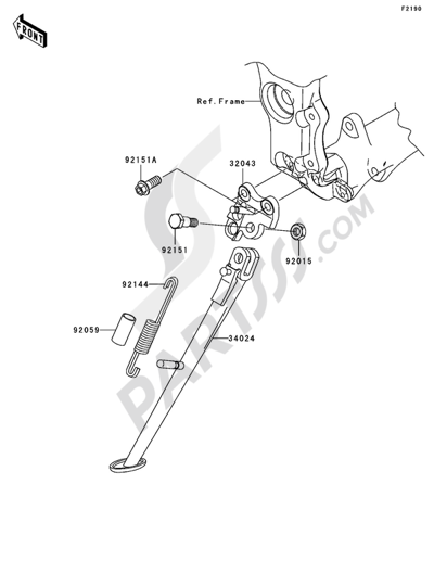 Kawasaki NINJA ZX-10R 2006 Stand(s)