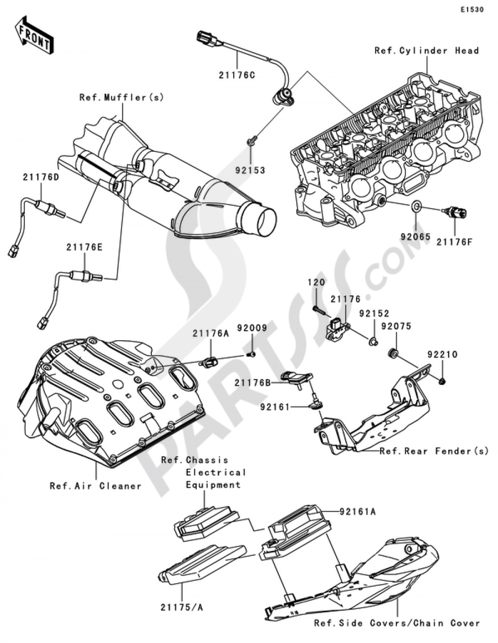 Fuel Injection Kawasaki NINJA ZX-10R 2008