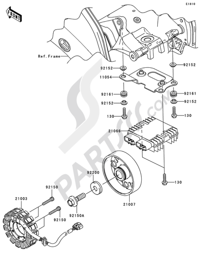 Starter Motor Kawasaki NINJA ZX-10R 2009