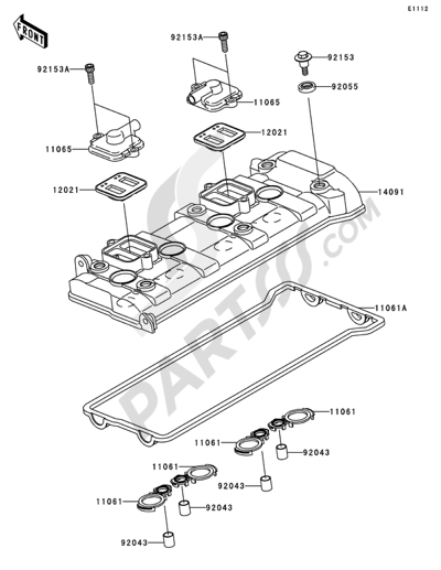Engine Mount Kawasaki NINJA ZX-10R 2010