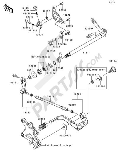 Muffler(s) Kawasaki NINJA ZX-10R 2011