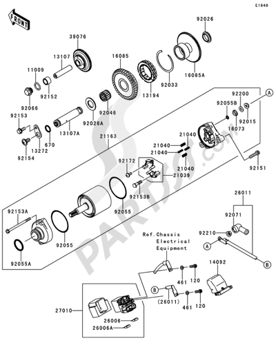 Cylinder Head Cover Kawasaki NINJA ZX-10R 2011