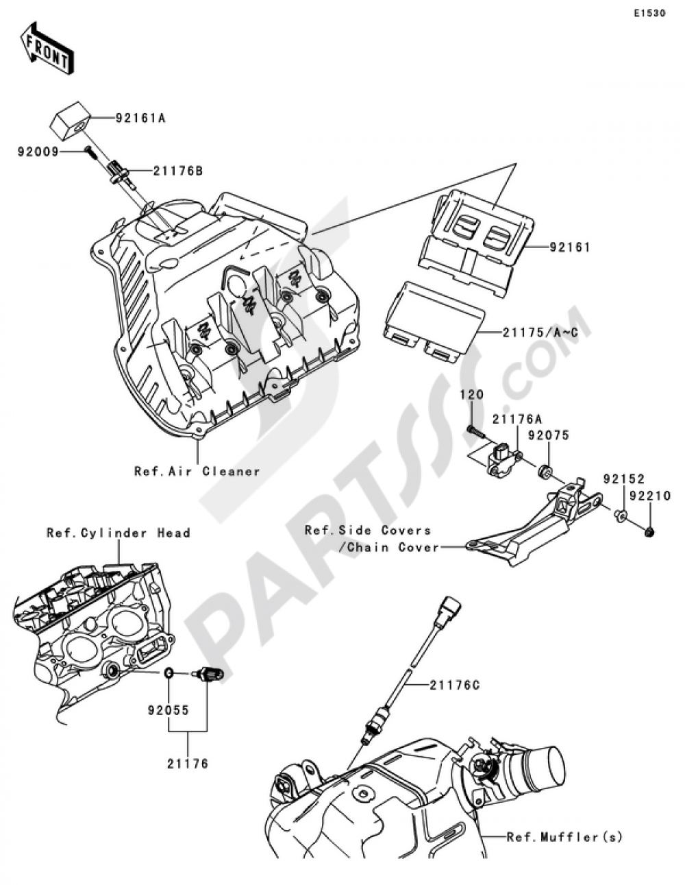 Fuel Injection Kawasaki NINJA ZX-10R 2014