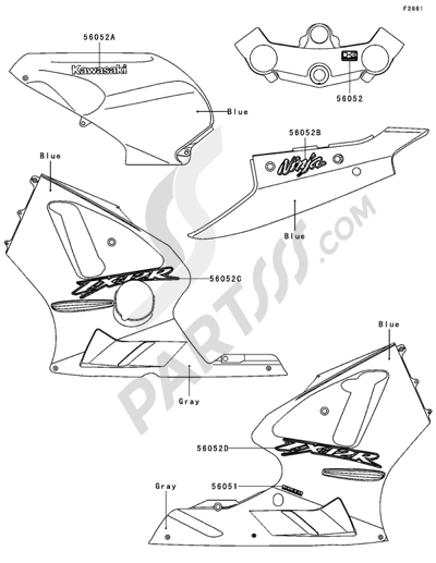 ジェネレーター Kawasaki NINJA ZX-12R 2002