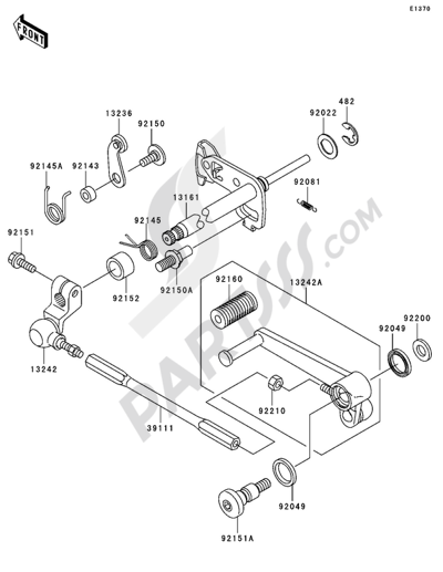 オイルポンプ Kawasaki NINJA ZX-12R 2002