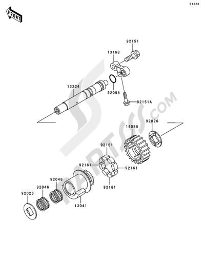 Kawasaki NINJA ZX-12R 2005 Balancer