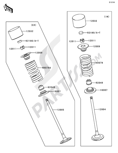 Kawasaki NINJA ZX-6R 2006 Valve(s)