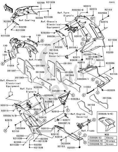 み Water Pipe Kawasaki NINJA ZX-6R 2007