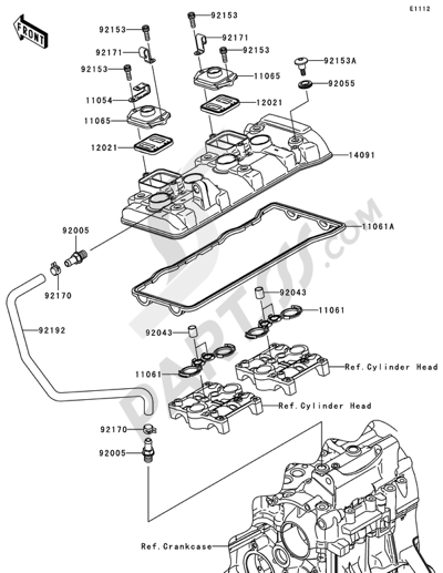 オイルポンプ Kawasaki NINJA ZX-6R 2008