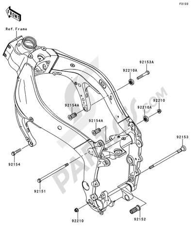 Engine Cover(s)(1/2) Kawasaki NINJA ZX-6R 2011