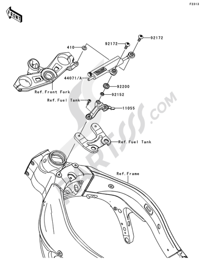 Ignition Switch Kawasaki NINJA ZX-6R 2013