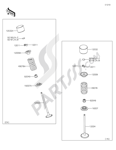 Kawasaki NINJA ZX-6R 2014 Valve(s)(1/2)