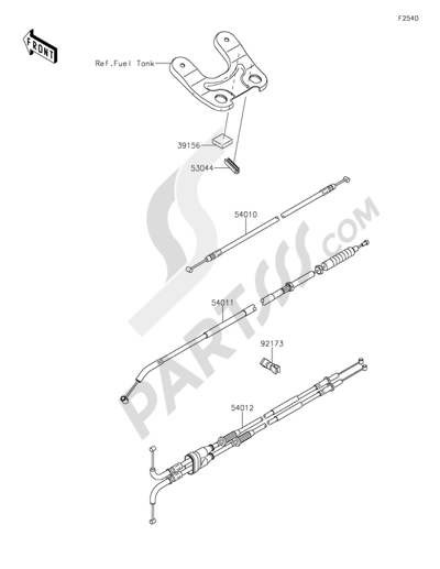 Despiece Kawasaki NINJA ZX-6R 2014 | Repuestos originales Kawasaki