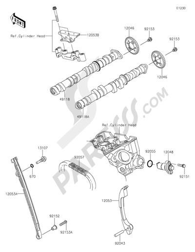 Accessory(Steering Damper) Kawasaki NINJA ZX-6R ABS 2014