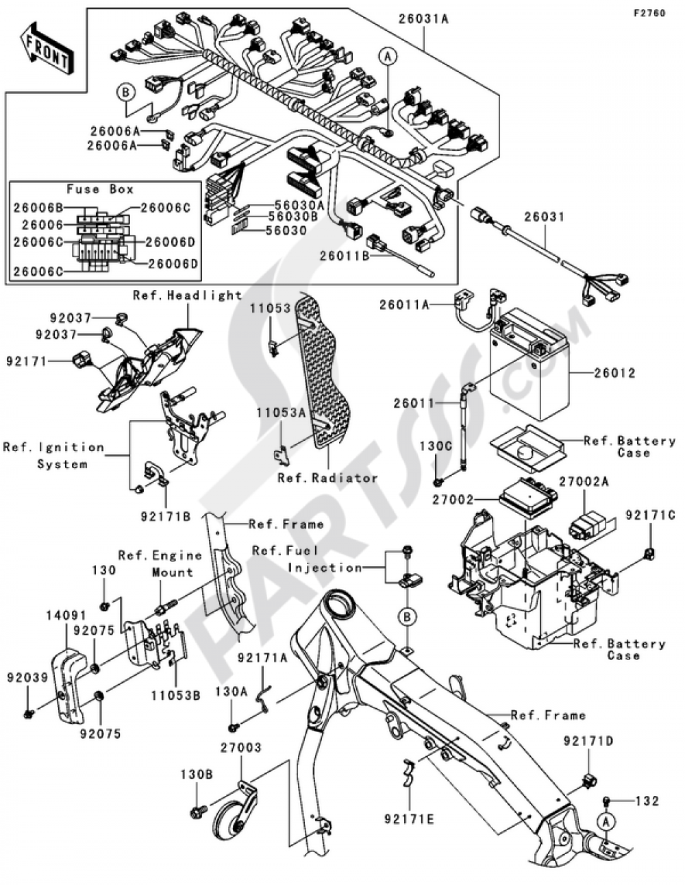 Chassis Electrical Equipment Kawasaki VN2000 2006