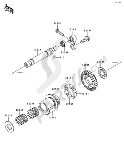 Kawasaki Z1000SX 2012 Balancer