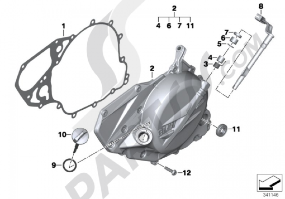 f700gsk70enginehousingcoverlef 