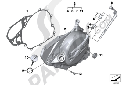 ヘッドライト Bmw F800S F800S (K71)