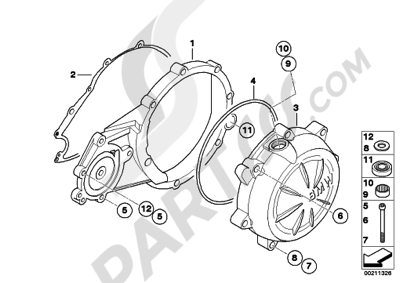 Accossato Bremsbelag Agpp91or – Für BMW G 650 GS Sertao Ab 2012, Organische Mischung