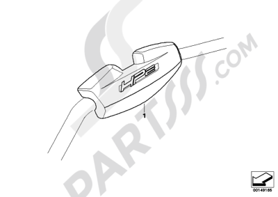 TURN SIGNAL LIGHTS Bmw HP2 ENDURO HP2 ENDURO (K25H)