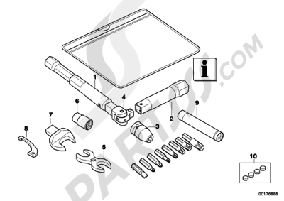 Bmw HP2 SPORT HP2 SPORT (K29) CAR TOOL