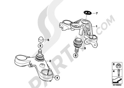 Bmw HP2 SPORT HP2 SPORT (K29). 分解図 純正部品をオンライン購入