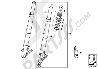 Despiece Bmw HP2 SPORT HP2 SPORT (K29) | Repuestos originales Bmw