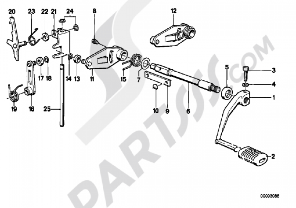 Kit Réparation Boîte Vitesse BMW K100 1982-1991 - Neuf Référence 7563243