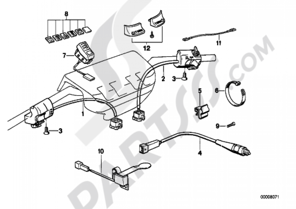 SWITCH Bmw K1100LT K1100 LT (89V2)