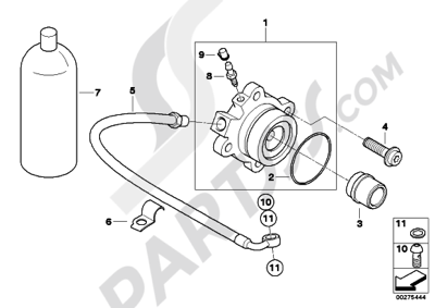 Bmw K1200GT 2006-2008 (K44) CLUTCH CONTROL