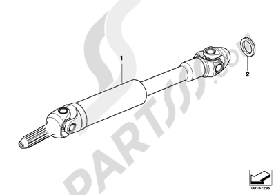 Bmw K1200GT 2006-2008 (K44) DRIVE SHAFT