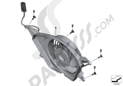 Bmw K1200GT 2006-2008 (K44) FAN