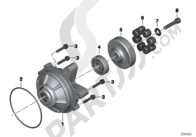 Bmw K1200GT 2006-2008 (K44) GENERATOR DRIVE