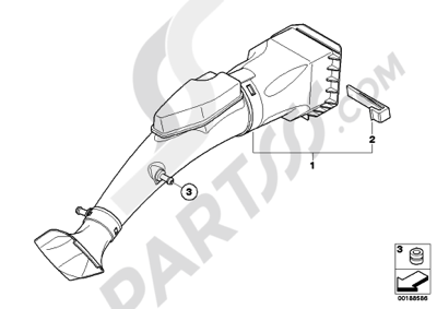 Bmw K1200GT 2006-2008 (K44) INTAKE MANIFOLD