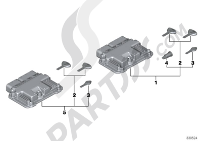 Bmw K1200GT 2006-2008 (K44) MASTER KEY LOCKING