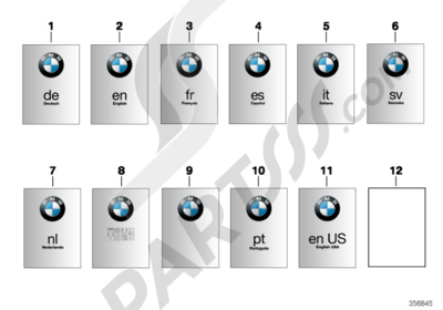 Bmw K1200GT 2006-2008 (K44) OWNERS HANDBOOK