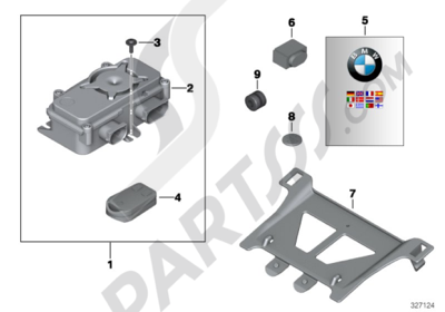Bmw K1200GT 2006-2008 (K44) RETROFIT ANTITHEFT ALARM SYSTEM
