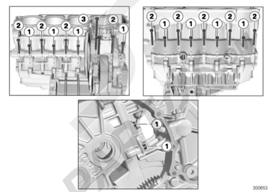 Bmw K1200GT 2006-2008 (K44) SCREW CONNECTION, ENGINE HOUSING