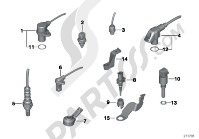 Bmw K1200GT 2006-2008 (K44) SENSORS