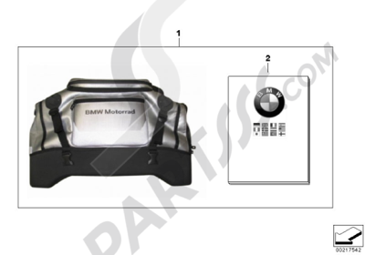 Bmw K1200GT 2006-2008 (K44) SOFTBAG 2, LARGE