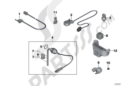 Bmw K1200GT 2006-2008 (K44) VARIOUS SWITCHESRELAY