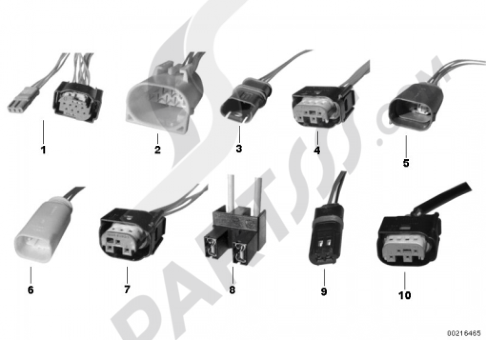 REPAIR CABLE MAIN CABLE HARNESS Bmw K1200LT 1999-2004 (89V3)