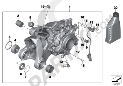 BMW R NINE T （K21) 1/10サイズ ミニチュアバイク ブラック 12