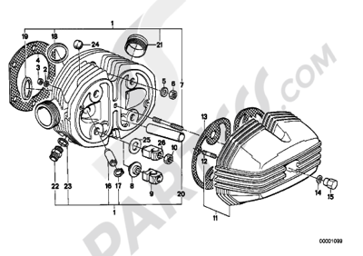FRONT FRAME Bmw R100GS R100GS (47E1)